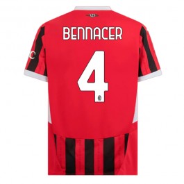 AC Milan Bennacer 4 Hjemmedrakt 2024-2025 Fotballdrakter