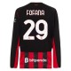 AC Milan Fofana 29 Hjemmedrakt 2025-2026 L/S Fotballdrakter