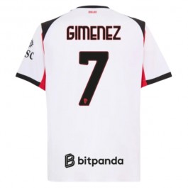 AC Milan Gimenez 7 Bortedrakt 2025-2026 Fotballdrakter