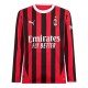 AC Milan Jović 15 Hjemmedrakt 2024-2025 L/S Fotballdrakter