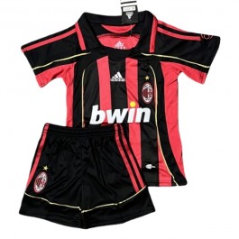 AC Milan Hjemmedrakt Barn Retro 2006-2007 Fotballdrakter