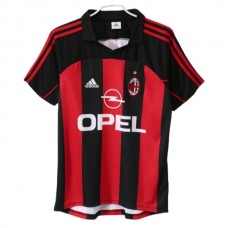 AC Milan Hjemmedrakt Retro 2000-2002 Fotballdrakter