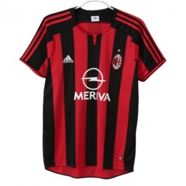 AC Milan Hjemmedrakt Retro 2003-2004 Fotballdrakter