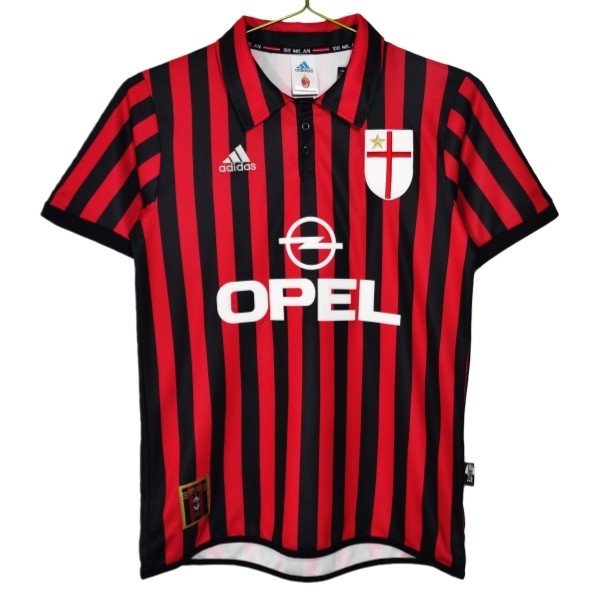 AC Milan Hjemmedraktsett Retro 1999-2000 Fotballdrakter AC Milan Hjemmedraktsett Retro 1999-2000 Fotballdrakter