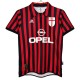 AC Milan Hjemmedraktsett Retro 1999-2000 Fotballdrakter