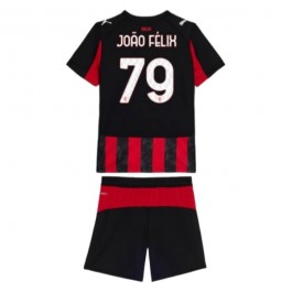 AC Milan João Félix 79 Hjemmedrakt Barn 2025-2026 Fotballdrakter