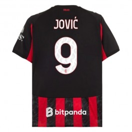 AC Milan Jović 9 Hjemmedrakt 2025-2026 Fotballdrakter