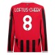AC Milan Loftus-Cheek 8 Hjemmedrakt 2024-2025 L/S Fotballdrakter