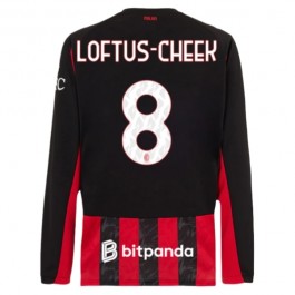 AC Milan Loftus-Cheek 8 Hjemmedrakt 2025-2026 L/S Fotballdrakter