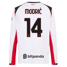 AC Milan Modrić 14 Bortedrakt 2025-2026 L/S Fotballdrakter