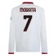 AC Milan Morata 7 Bortedrakt 2024-2025 L/S Fotballdrakter