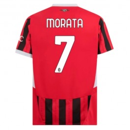 AC Milan Morata 7 Hjemmedrakt 2024-2025 Fotballdrakter