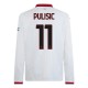 AC Milan Pulisic 11 Bortedrakt 2024-2025 L/S Fotballdrakter