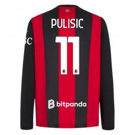 AC Milan Pulisic 11 Hjemmedrakt 2026-2027 Langermet AC Milan Pulisic 11 Hjemmedrakt 2026-2027 Langermet