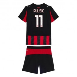 AC Milan Pulisic 11 Hjemmedrakt Barn 2025-2026 Fotballdrakter