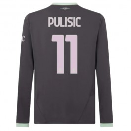 AC Milan Pulisic 11 Tredjedrakt 2024-2025 L/S Fotballdrakter