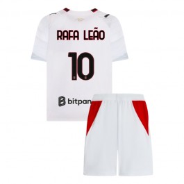 AC Milan Rafa Leão 10 Bortedrakt Barn 2026-2027