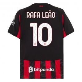 AC Milan Rafa Leão 10 Hjemmedrakt 2025-2026 Fotballdrakter