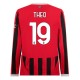 AC Milan Theo 19 Hjemmedrakt 2024-2025 L/S Fotballdrakter