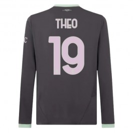 AC Milan Theo 19 Tredjedrakt 2024-2025 L/S Fotballdrakter