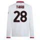 AC Milan Thiaw 28 Bortedrakt 2024-2025 L/S Fotballdrakter