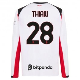 AC Milan Thiaw 28 Bortedrakt 2025-2026 L/S Fotballdrakter