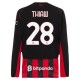 AC Milan Thiaw 28 Hjemmedrakt 2025-2026 L/S Fotballdrakter