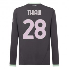 AC Milan Thiaw 28 Tredjedrakt 2024-2025 L/S Fotballdrakter