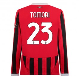 AC Milan Tomori 23 Hjemmedrakt 2024-2025 L/S Fotballdrakter