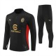 AC Milan Treningsdresser 2024-25 - 1-4 Zip Svart