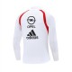 AC Milan Treningsgenser 2003-04 - 1-4 Zip Retro Hvit