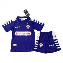 ACF Fiorentina Hjemmedrakt Barn Retro 1998-1999 Fotballdrakter