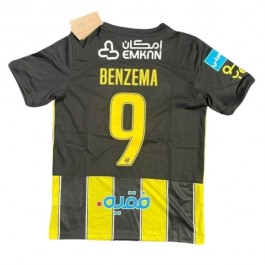 Al-Ittihad Club Benzema 9 Hjemmedrakt 2023-2024 Fotballdrakter