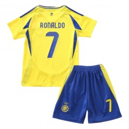 Al Nassr FC Ronaldo 7 Hjemmedrakt Barn 2024-2025 Fotballdrakter