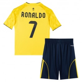 Al Nassr FC Ronaldo 7 Hjemmedrakt Barn 2025-2026 Fotballdrakter