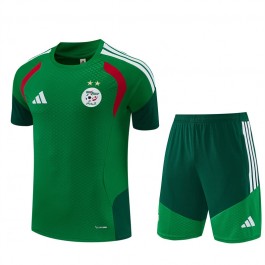 Algerie Treningsdrakt + Shorts Barn 2026-27 Grønn