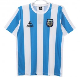 Argentina Hjemmedrakt Retro 1986 Fotballdrakter