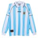 Argentina Hjemmedrakt Retro 1996-1997 L/S Fotballdrakter
