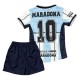 Argentina Maradona 10 Hjemmedrakt Barn Retro 2001 Fotballdrakter