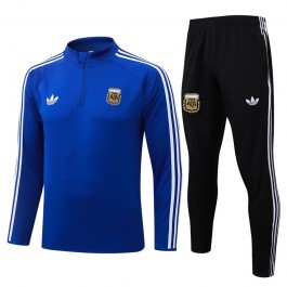 Argentina Tracksuit 2026-27 - 1-4 Zip Blå