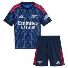 Arsenal Bortedrakt Barn 2025-2026 Fotballdrakter