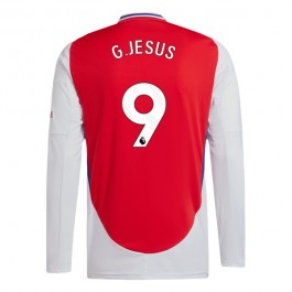 Arsenal G.Jesus 9 Hjemmedrakt 2024-2025 L/S Fotballdrakter