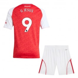 Arsenal G.Jesus 9 Hjemmedrakt Barn 2025-2026 Fotballdrakter