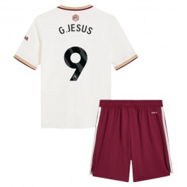 Arsenal G.Jesus 9 Tredjedrakt Barn 2025-2026 Fotballdrakter