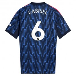 Arsenal Gabriel 6 Bortedrakt 2025-2026 Fotballdrakter