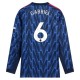 Arsenal Gabriel 6 Bortedrakt 2025-2026 L/S Fotballdrakter