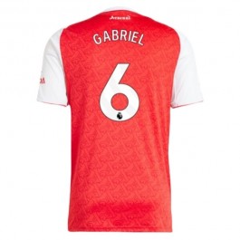Arsenal Gabriel 6 Hjemmedrakt 2025-2026 Fotballdrakter