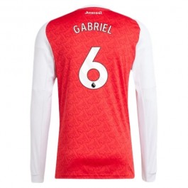 Arsenal Gabriel 6 Hjemmedrakt 2025-2026 L/S Fotballdrakter