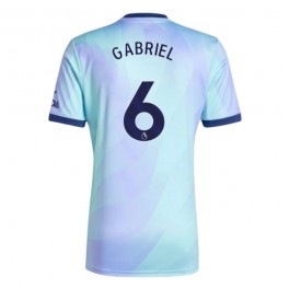 Arsenal Gabriel 6 Tredjedrakt 2024-2025 Fotballdrakter