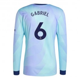 Arsenal Gabriel 6 Tredjedrakt 2024-2025 L/S Fotballdrakter